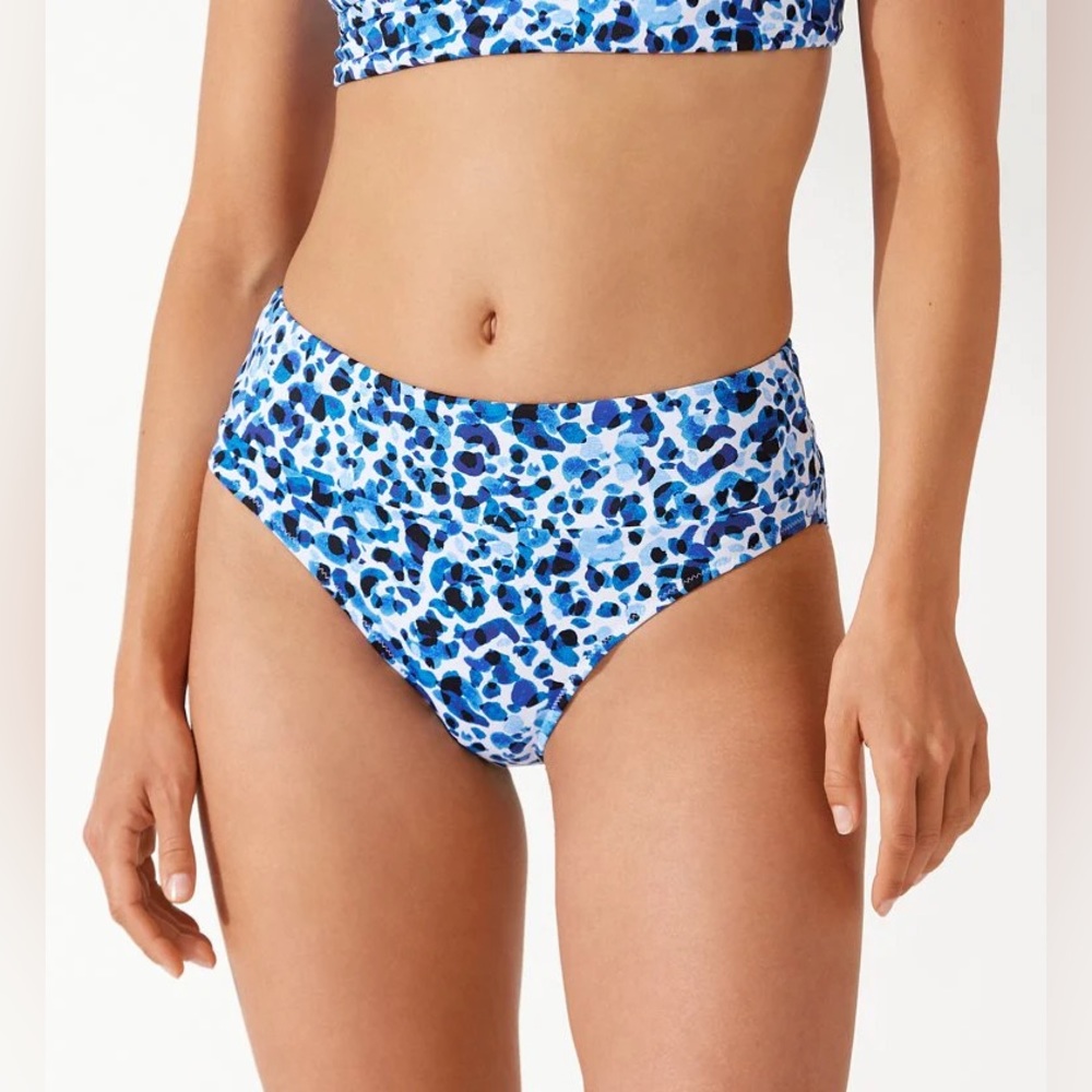 NWT Tommy Bahama Palm Modern Leopard Bikini Bottom - Picture 2 of 6